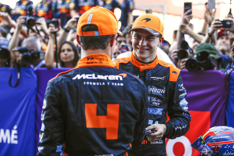 Oscar Piastri (McLaren/3rd): I'll never forget this.