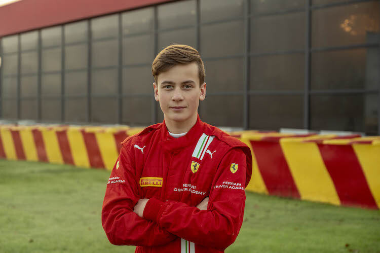 Tuukka Taponen wurde in die Ferrari Driver Academy aufgenommen