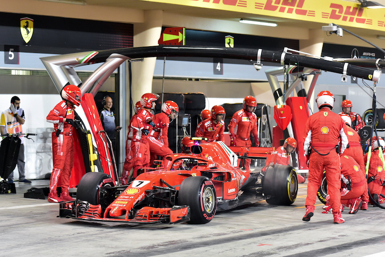 Der verpatzte Stopp von Ferrari in Bahrain