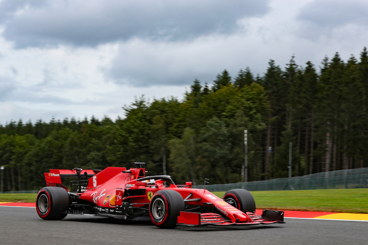 Sebastian Vettel: Letzter in Belgien