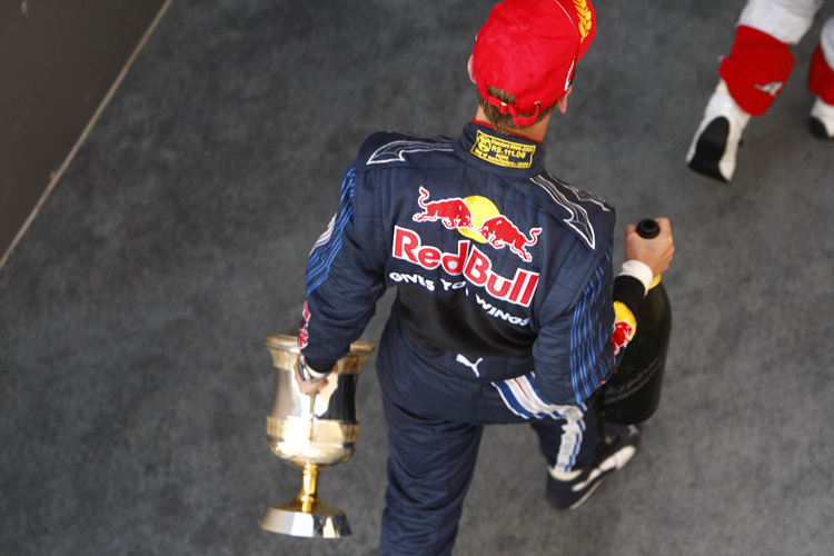 In England will Vettel endlich wieder einen Pokal mitnehmen