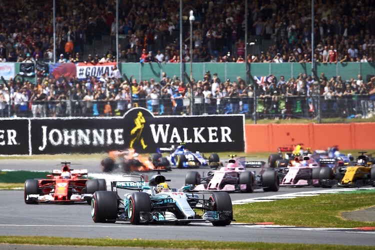 Das gewohnte Bild der neuen Formel 1: Vorn ist, wo Mercedes ist