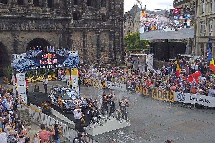 Die ADAC Rallye Deutschland ist 2016 wieder die neunte WM-Station
