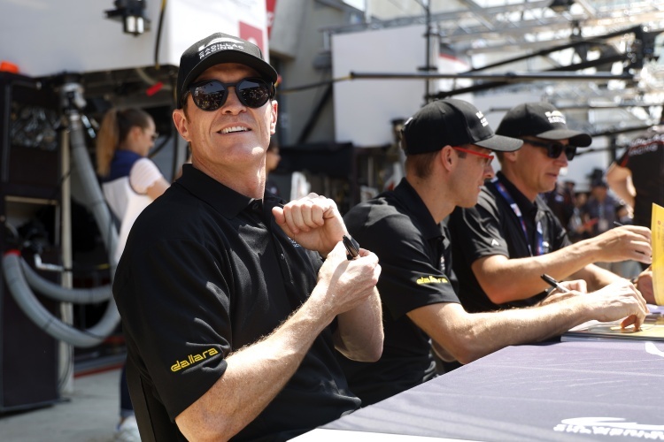 Scott Dixon ist in Le Mans beliebt