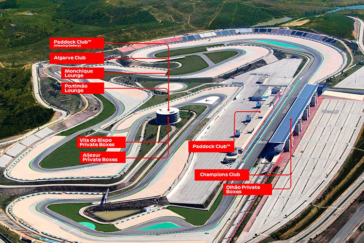 Das Autodromo Internacional do Algarve weist 16 Kurven auf