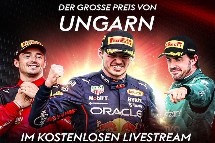Ungarn-GP Frei zu sehen auf YouTube-Kanal von Sky! / Formel 1
