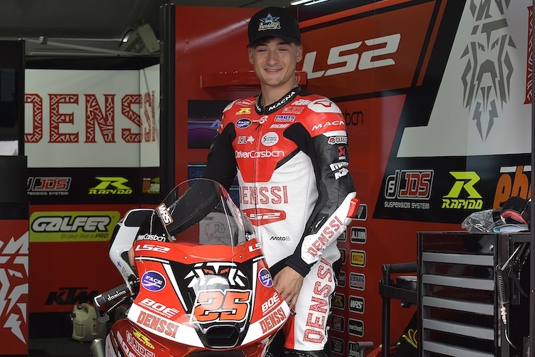Leonardo Abruzzo ist am Sachsenring am Start