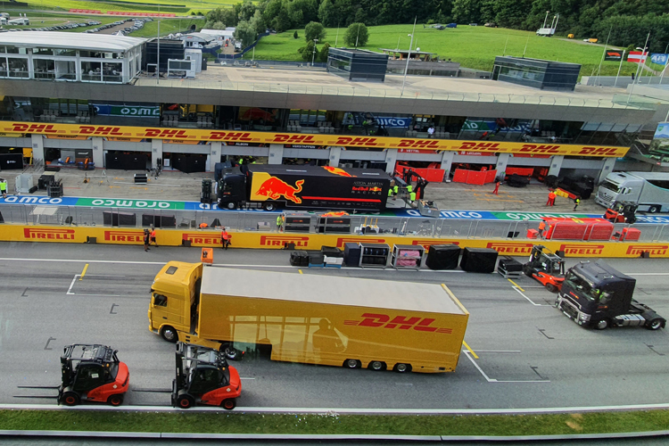 Rennen hinter dem Rennen: DHL bleibt F1-Partner