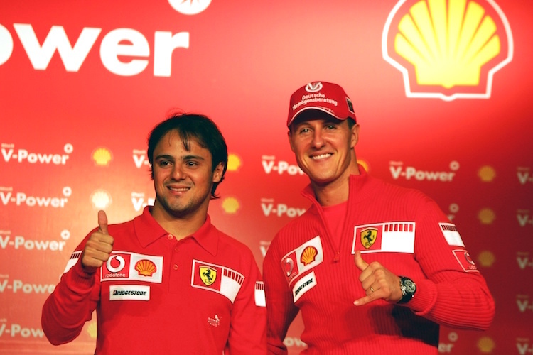 Felipe Massa und Michael Schumacher 2006