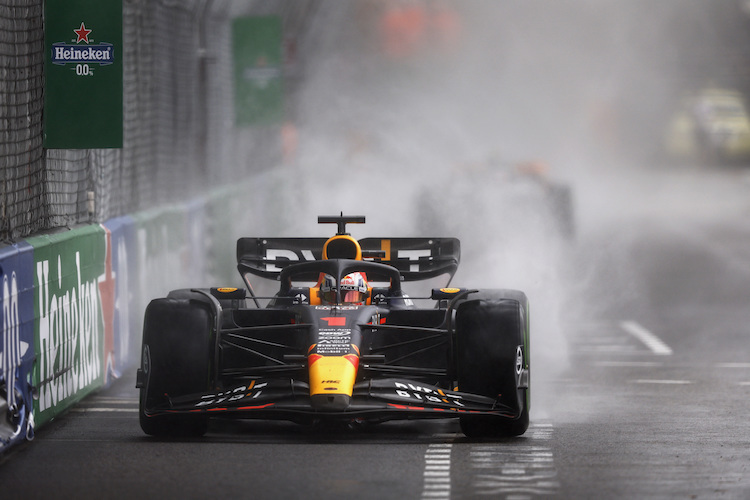 Max Verstappen sicherte sich bei schwierigen Bedingungen den Sieg in seiner Wahl-Heimat Monte Carlo