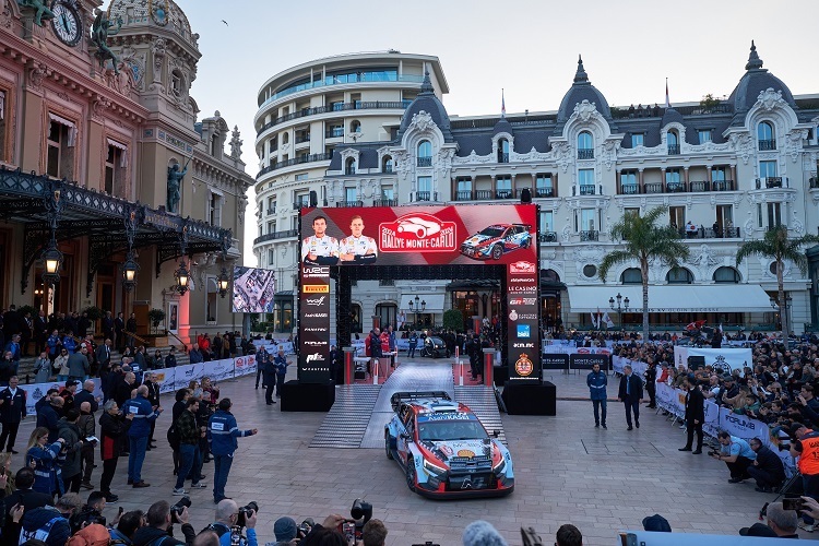 Start zur 92. Rallye Monte Carlo