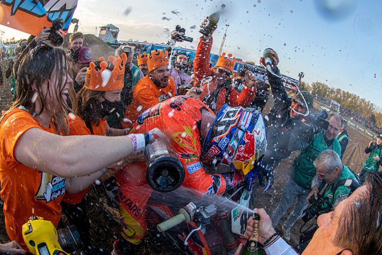 Spannende WM: Jeffrey Herlings (Red Bull KTM) ist Weltmeister