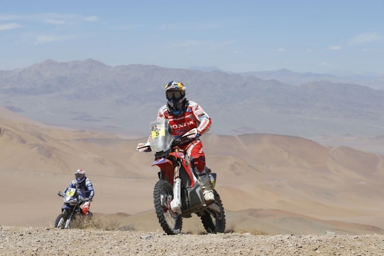 Helder Rodrigues war auf der sechsten Etappe der Rallye Dakar der schnellste Mann