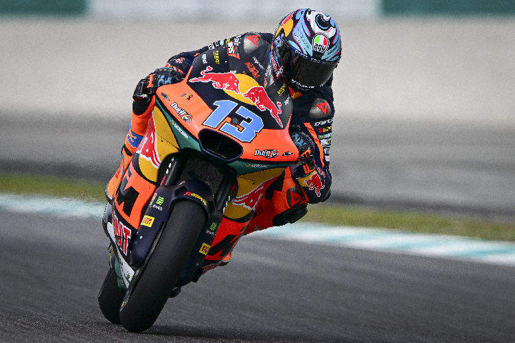 Celestino Vietti gewann in Sepang