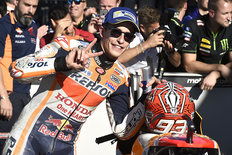 Marc Márquez ist auf dem besten Weg, seinen vierten MotoGP-Titel zu sichern