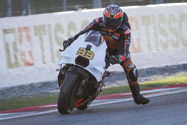 KTM-Ass Brad Binder auf der Evolultions-RC16