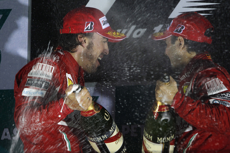 Grosse Freude bei Ferrari - Sie sind zurück im WM-Kampf