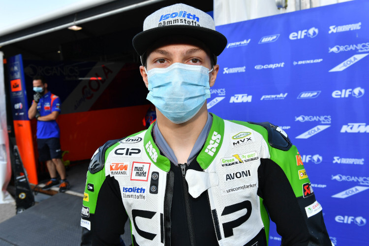 Max Kofler in Jerez: Im MotoGP-Fahrerlager gilt Maskenpflicht