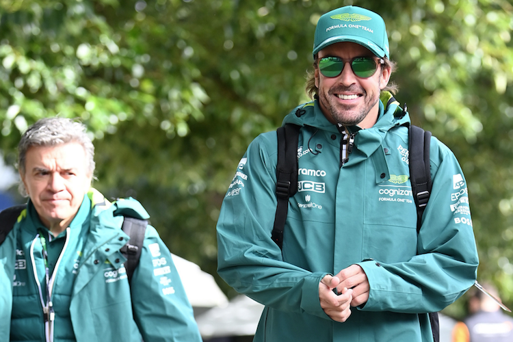 Fernando Alonso und Fabrizio Borra in Australien