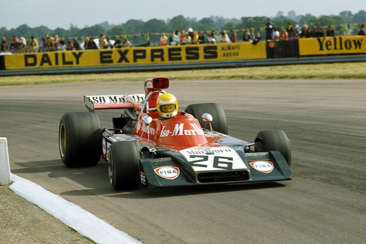 Graham McRae in Silverstone 1973
