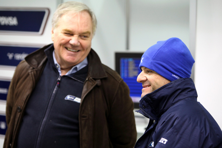 Williams-Mitbesitzer Head und Barrichello