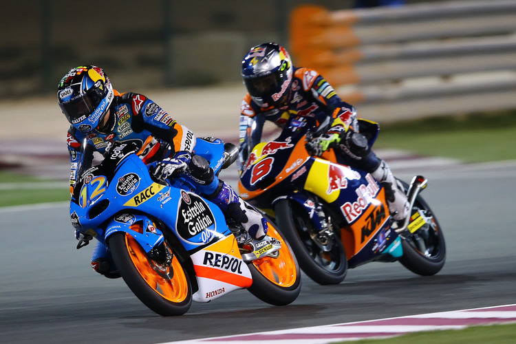 Das grosse Duell in Katar: Alex Márquez (Honda) gegen Jack Miller (KTM)