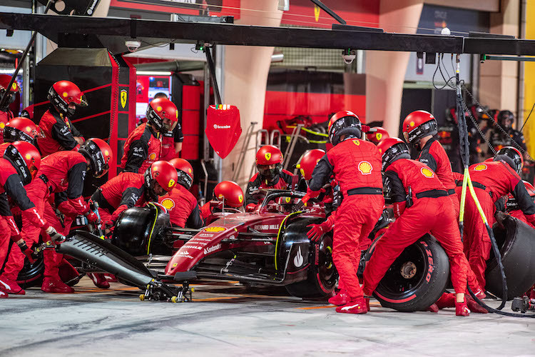 Makellose Arbeit von Ferrari