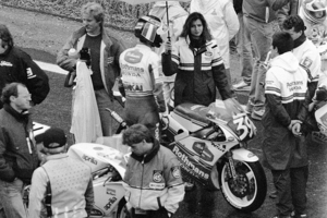 Beim GP von Belgien durfte Andreas Preining zum letzten Mal die Werks-Honda pilotieren)