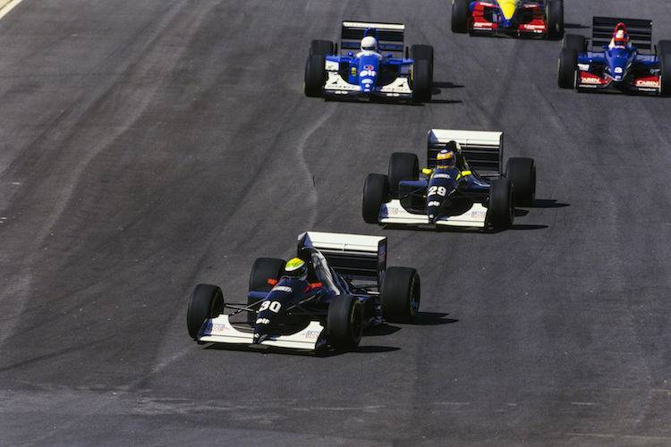 Die Sauber-Renner von JJ Lehto und Karl Wendlinger in Südafrika 1993