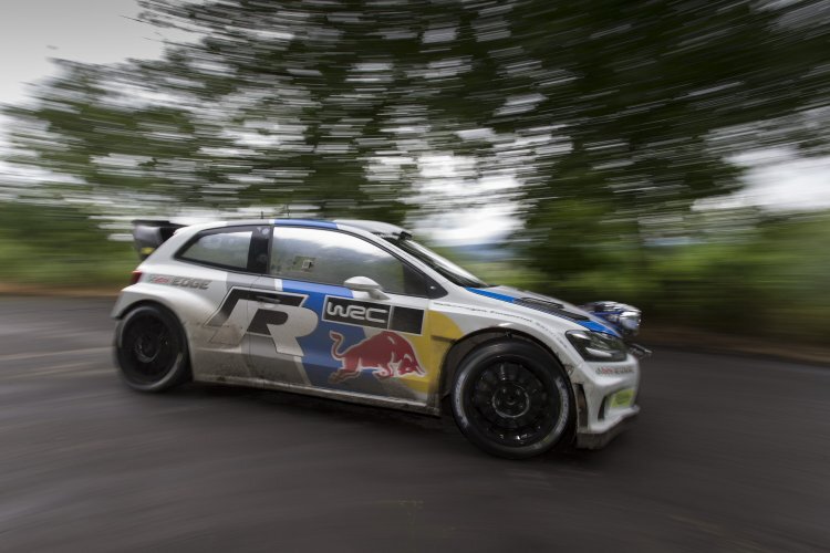 Erster WM-Auftritt des VW Polo R WRC in Deutschland
