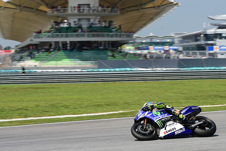 Ab 4. Februar 2015 wird auch Valentino Rossi wieder in Malaysia testen