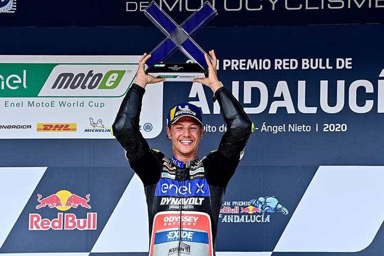 Dominique Aegerter: Sieg beim 2. Rennen in Jerez