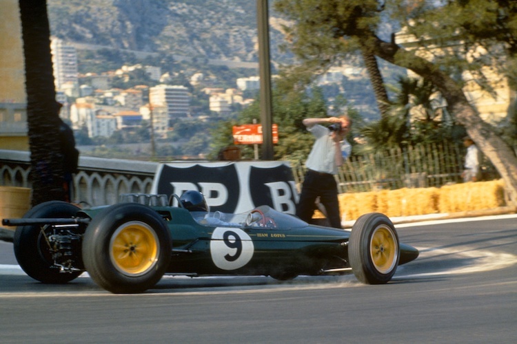 Jim Clark 1963 im Lotus