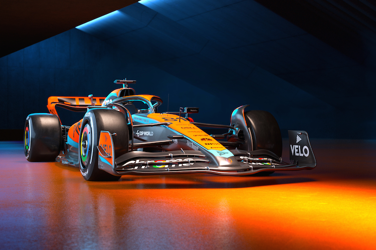 Das Formel-1-Auto wurde im Formel-1-Werk von McLaren in Woking enthüllt  