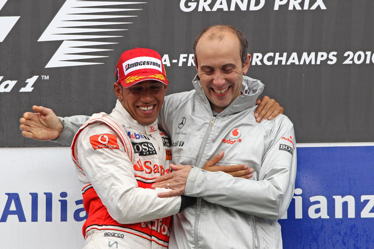 Phil Prew arbeitete bei McLaren eng mit Champion Lewis Hamilton zusammen