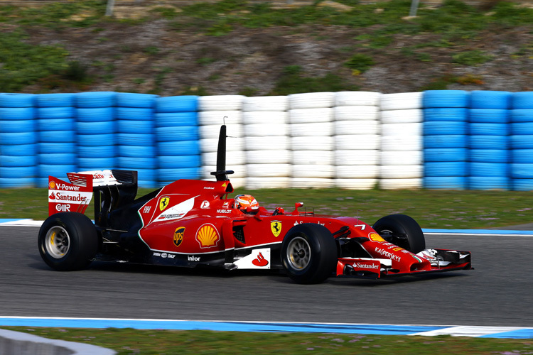 Kimi Räikkönen: Ferrari ist auf Kurs