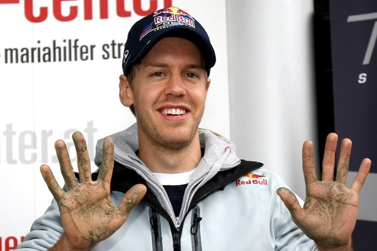 Vettel hinterliess auf dem Red Bull Ring einen bleibenden Eindruck