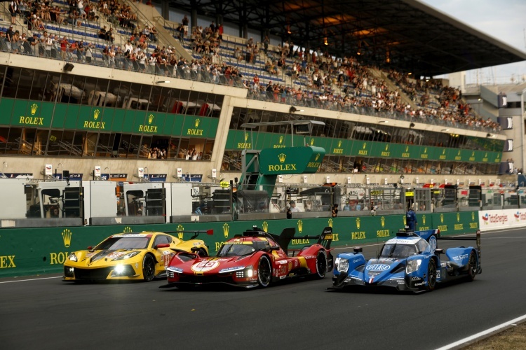 Corvette C8.R, Ferrari 499P und Oreca 07 gewannen die Hyperpole bei den 24h Le Mans 2023