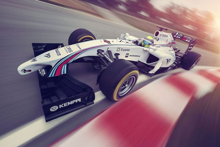 Williams in Martini-Lackierung