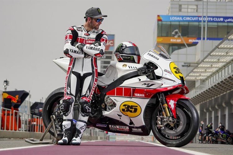 Yamaha-Testfahrer Cal Crutchlow beim Katar-Test