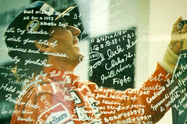 Ayrton Senna ist im Instituto allgegenwärtig