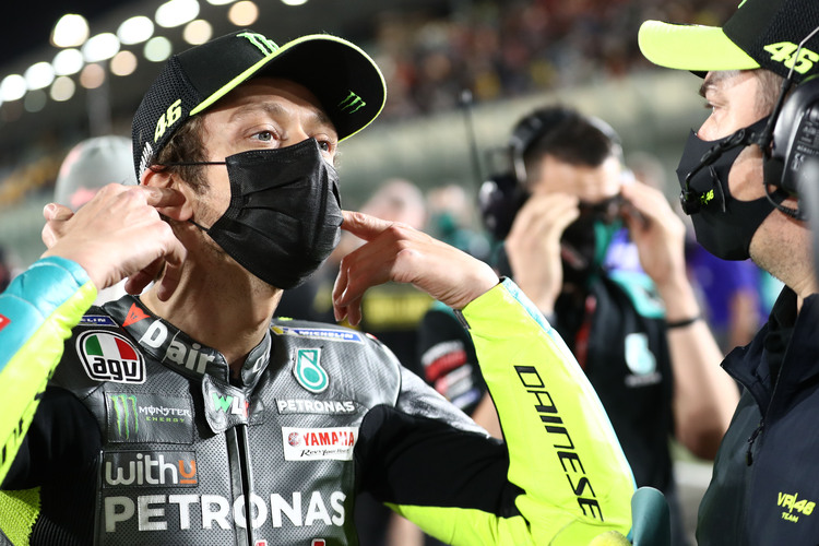 Valentino Rossi hat das Coronavirus im vergangenen Oktober besiegt