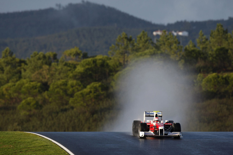 Timo Glock bei Toyota-F1-Tests in Portugal