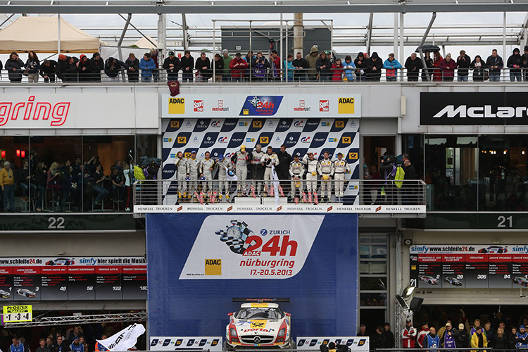 Der Podium des Eifelklassikers