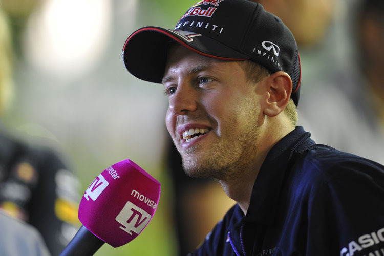 Formel-1-Champion Sebastian Vettel über den Singapur-GP: «Die grössten Herausforderungen sind die Hitze und die vielen Kurven»