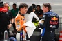 Lando Norris und Max Verstappen starten aus der ersten Reihe ins Singapur-Rennen