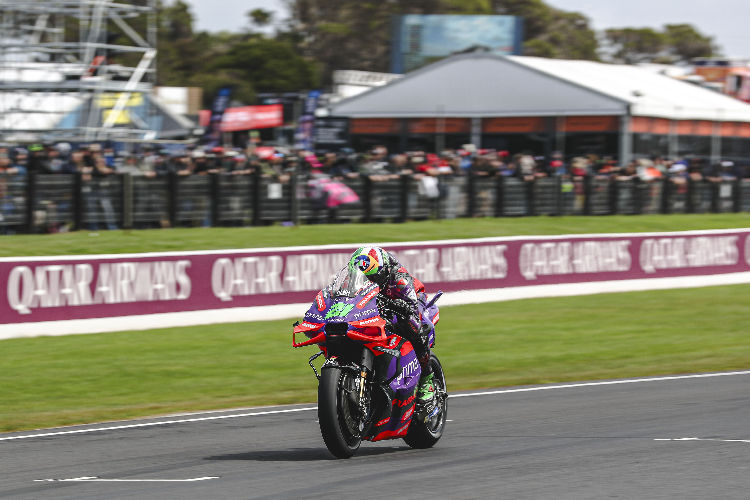 Franco Morbidelli auf Phillip Island