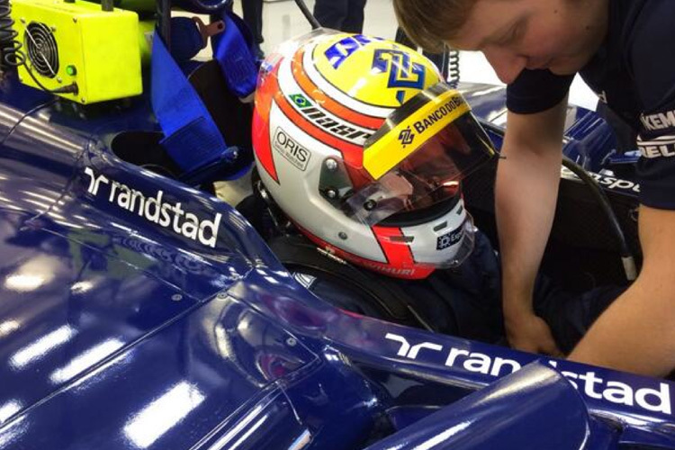 Der GP2-Fahrer bringt die «Banco do Brasil» als Sponsor zu Williams