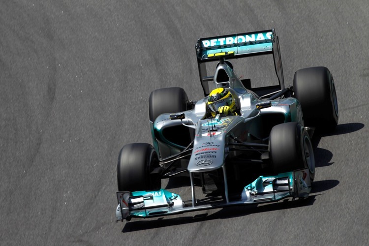 Rosberg und Mercedes fehlt 2011 ein Podest