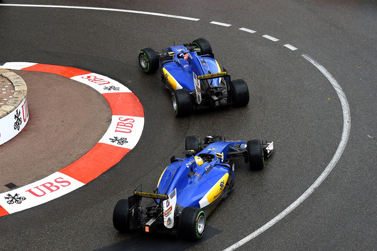 Felipe Nasr und Marcus Ericsson sorgten in Monaco für Schrott und Ärger